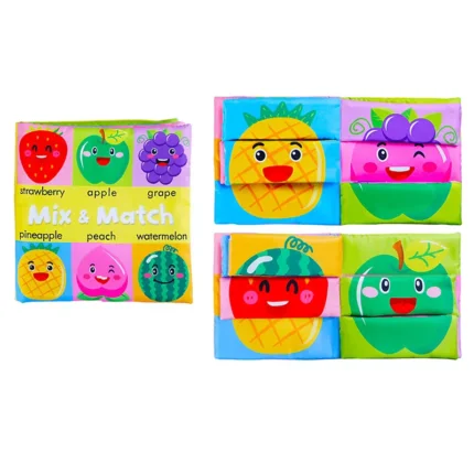 Libro Sensorial Mix & Match Frutas